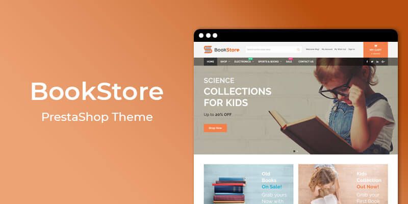 BookStore  - Online Book Store Prestashop Theme
