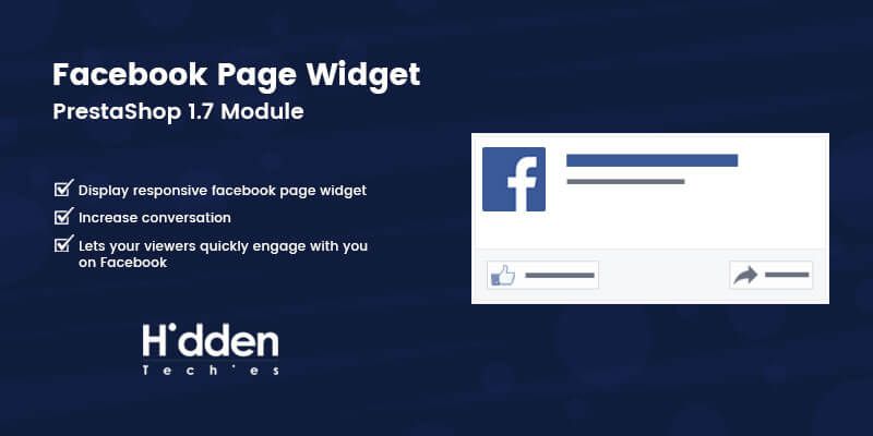 Facebook Page Widget - Prestashop Module