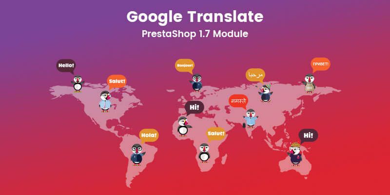 Google Translate - Prestashop Module