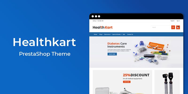 Healthkart – Multipurpose Responsive PrestaShop Theme