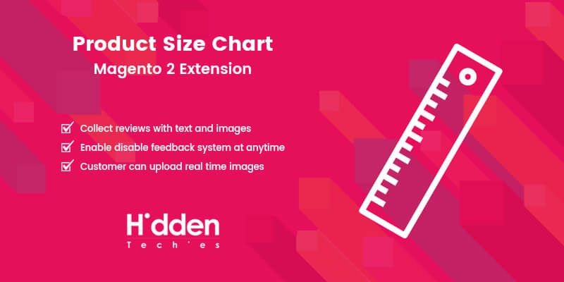 Product Size Chart - Magento 2 Extension