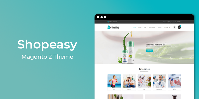 Shopeasy – Multipurpose Responsive Magento 2 Theme