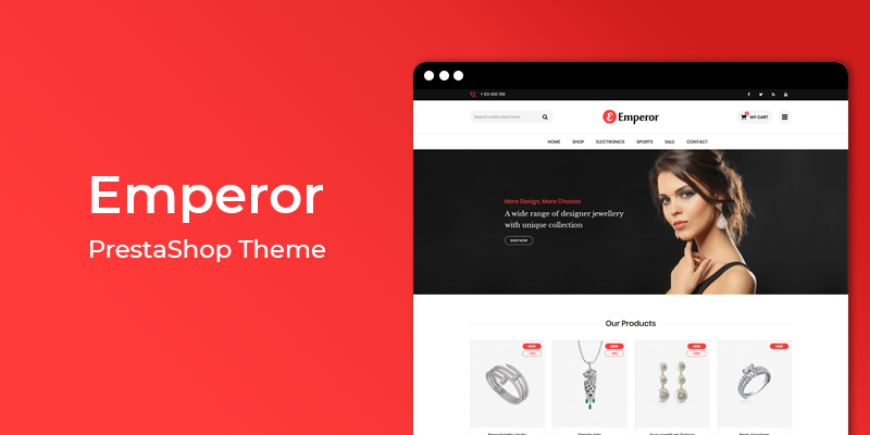 Emperor - Jewelry Store Responsive Prestashop Theme