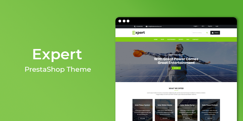 Expert - MultiPurpose Responsive Prestashop Theme