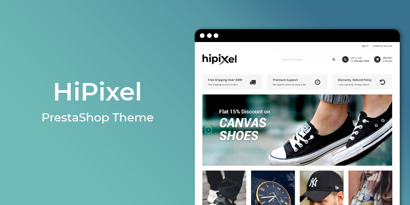 HiPixel - Premium Fashion Responsive Prestashop Theme