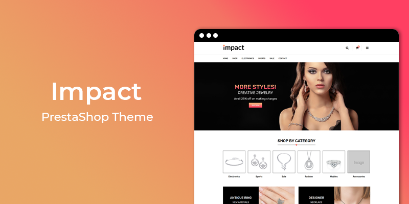 Impact - Jewelry Store Responsive Prestashop Theme
