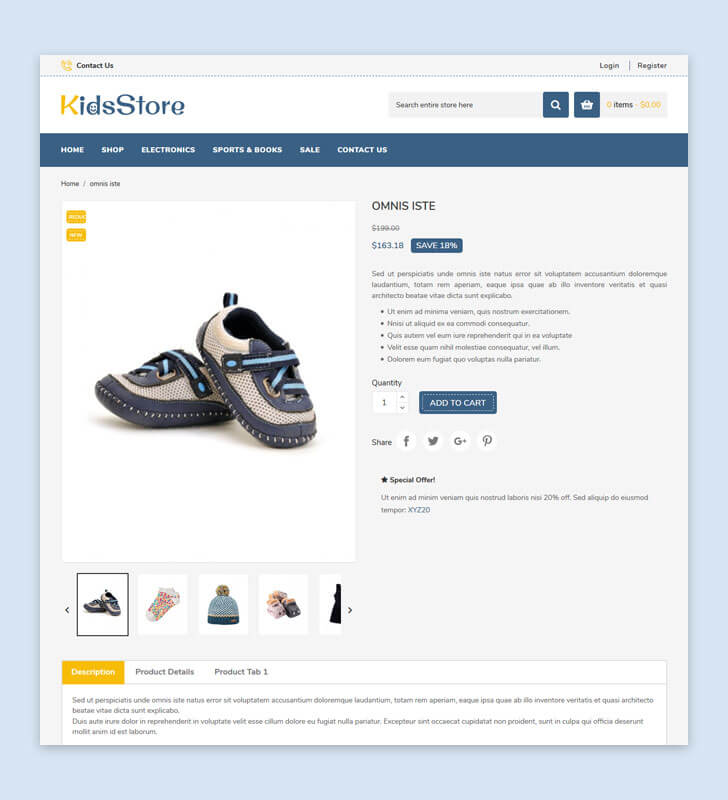 Product Page