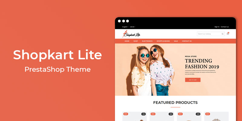 Shopkart Lite – Free Responsive Prestashop Theme