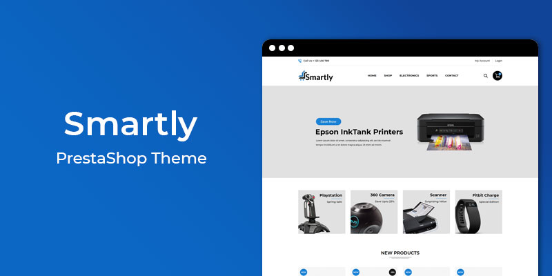 Smartly - Electronics Store Responsive Prestashop Theme