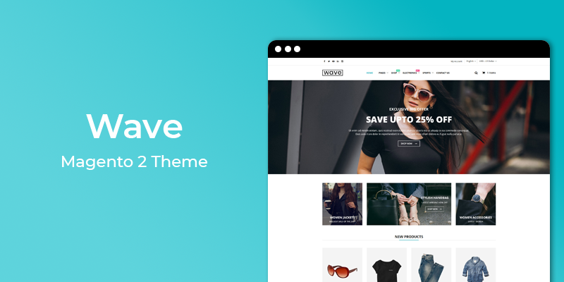 Wave - Fashion Magento 2 Theme