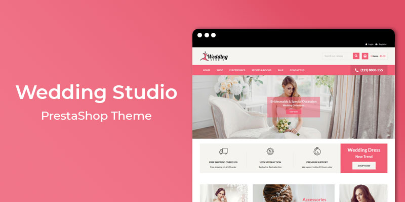 Wedding Studio - MultiPurpose Responsive Prestashop Theme
