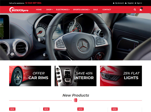 BizKick Pro - Auto Parts