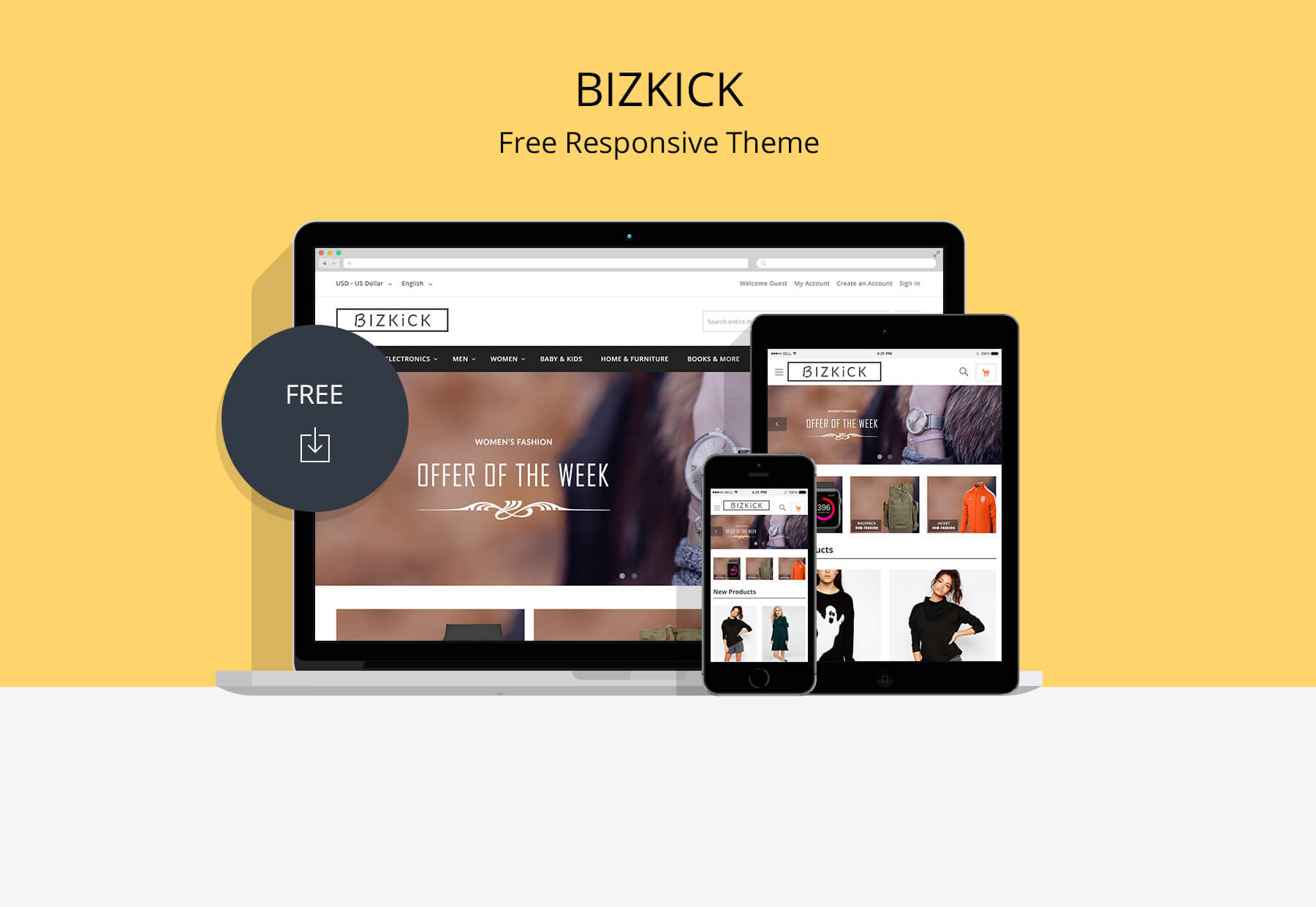 Magento 2 Free Themes & Template