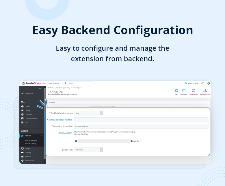 Easy Backend Configuration