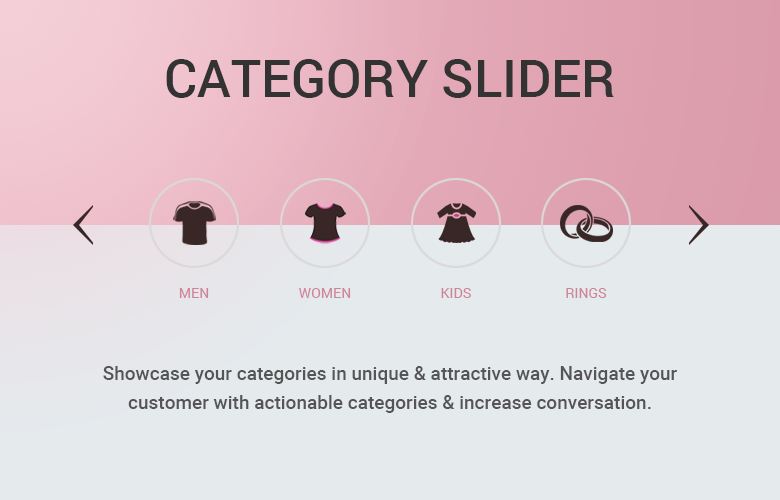 Category Slider Magento 2 Theme