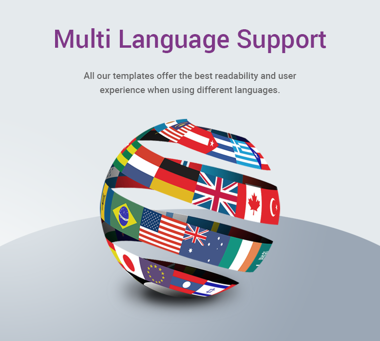 Multi Language Support Magento 2 Theme
