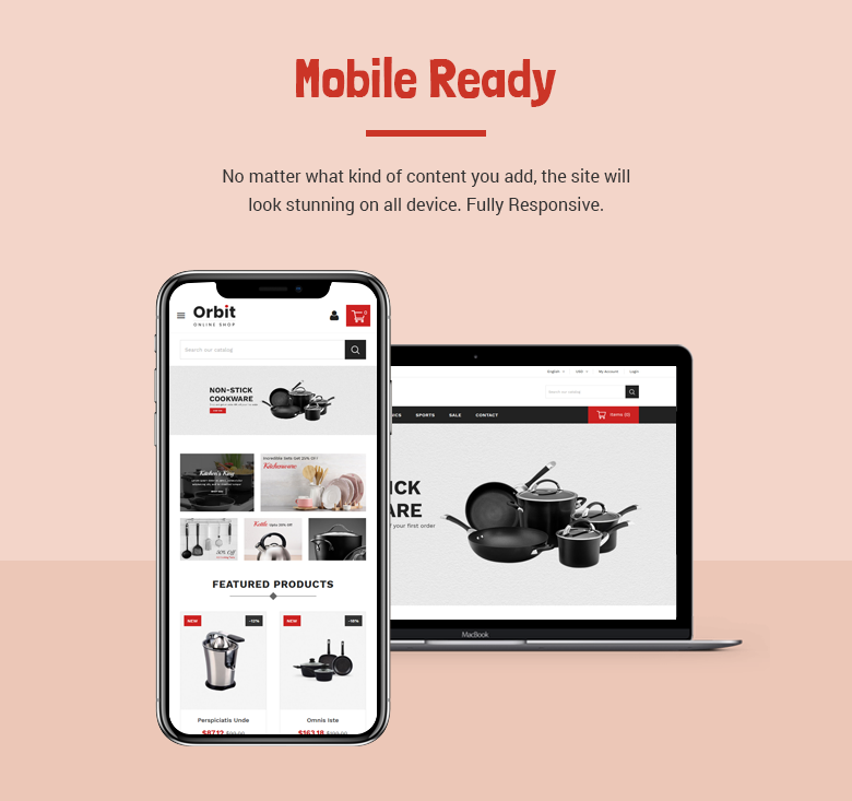 Mobile Ready PrestaShop Theme